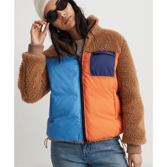 Kule Krispie Sherpa Puffer Jacket size M medium - Picture 7 of 7